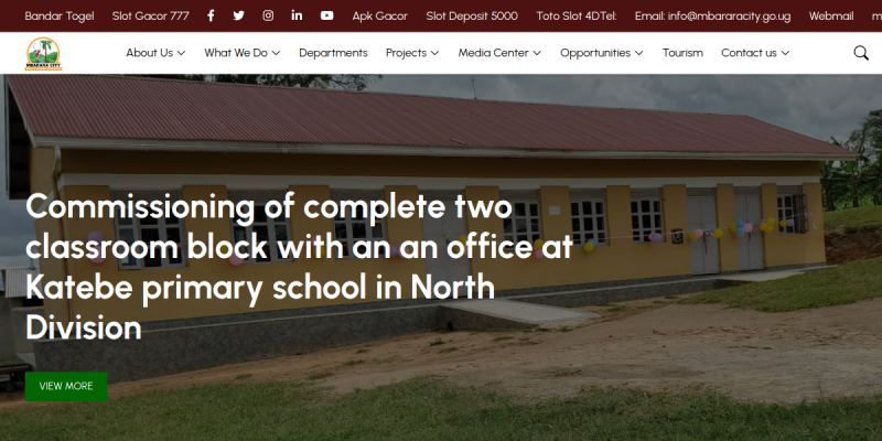 Mbarara City website preview